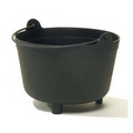 Garden Accents: 12 Antique Black Kettles